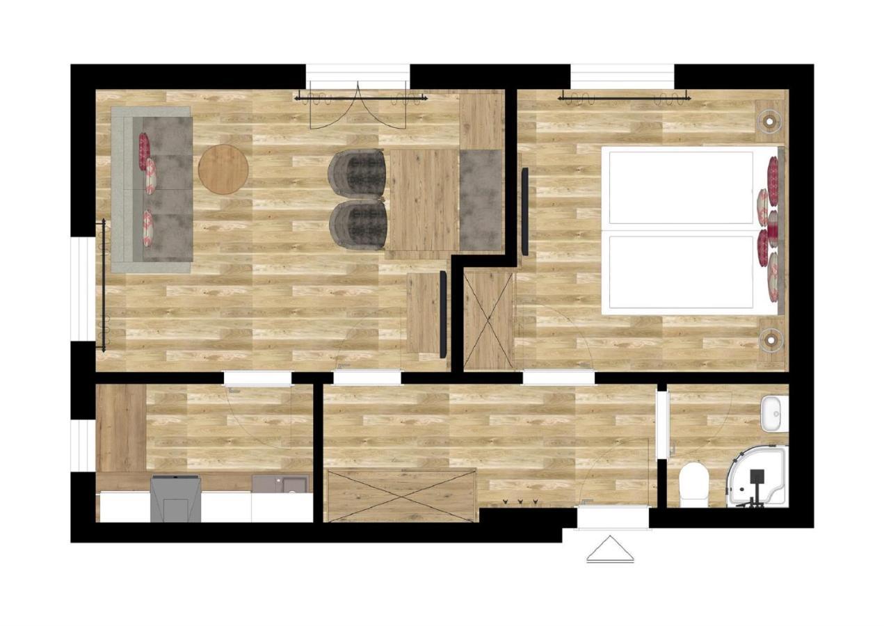 Ferienhaus Rosa 2 & 5 Füssen Eksteriør bilde